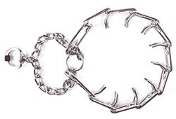 COLLAR DE CASTIGO CROMADO